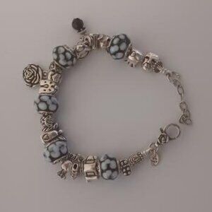 Sterling Silver charm bracelet
